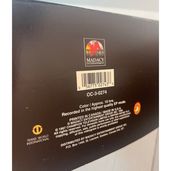 1997 The Great Events Of The Century Madacy VHS Video Tape Set 10 Tapes - Picture 6 of 6